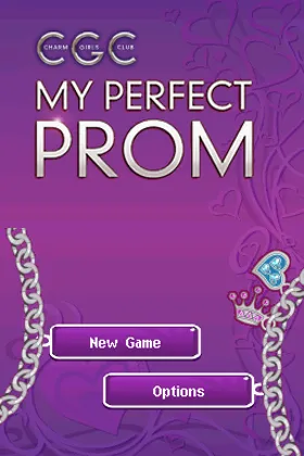 Charm Girls Club - My Perfect Prom (USA) (En,Fr,Es) screen shot title